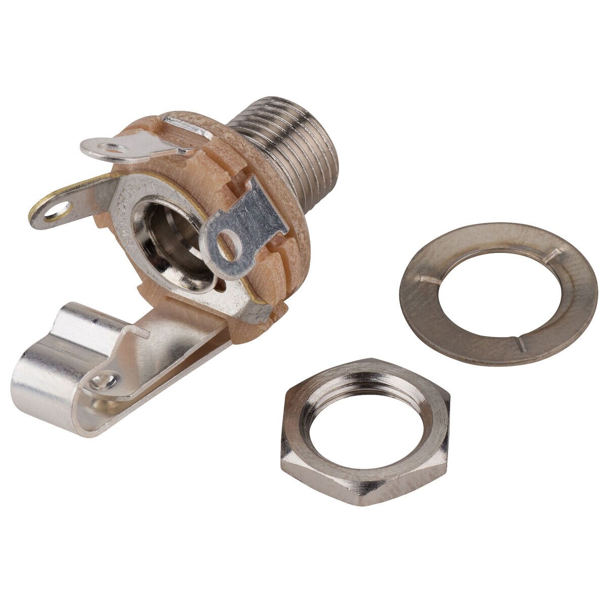 Switchcraft 12A 1/4" Mono Jack Female Panel Mount Tip Shunt